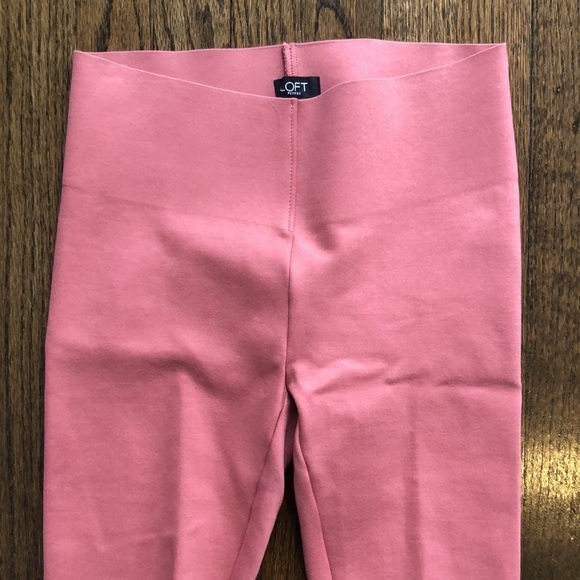 Thick Salmon Capri Stretch Tummy Control Dress Legging - Picture 4 of 6